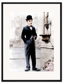 Gerahmter Kunstdruck Charlie Chaplin der Tramp