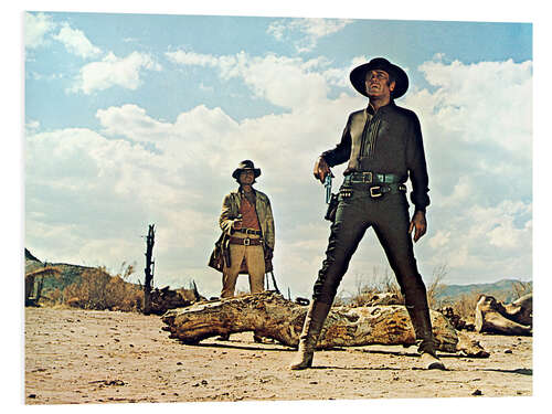 Foam board print Once upon a Time in the West