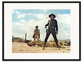 Gerahmter Kunstdruck Spiel mir das Lied vom Tod