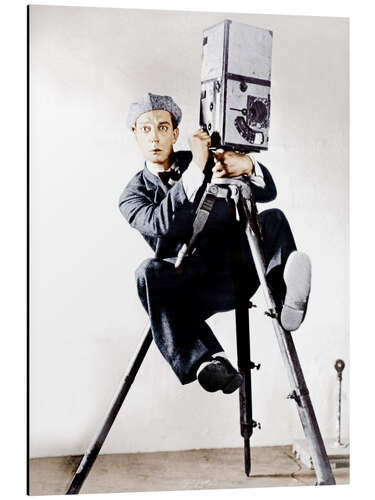 Stampa su alluminio Buster Keaton I