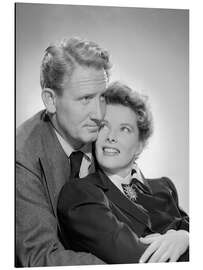 Magnettafel Spencer Tracy und Katharine Hepburn
