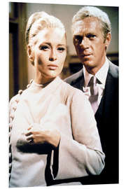 Hartschaumbild Die Thomas Crown Affäre, Faye Dunaway, Steve McQueen