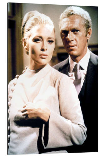 Galleritryck THE THOMAS CROWN AFFAIR, Faye Dunaway, Steve McQueen