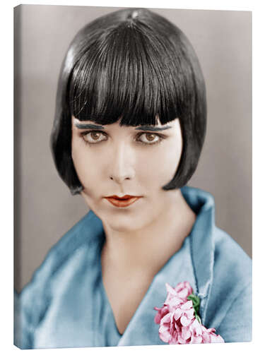 Lærredsbillede Louise Brooks