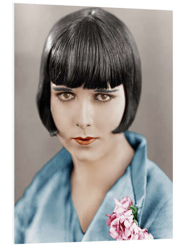 Foam board print Louise Brooks