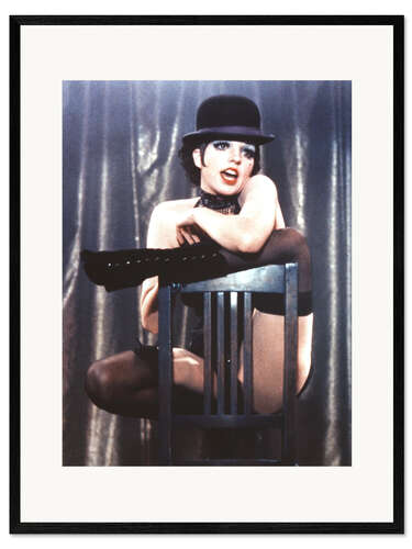 Impressão artística com moldura CABARET, Liza Minnelli, 1972
