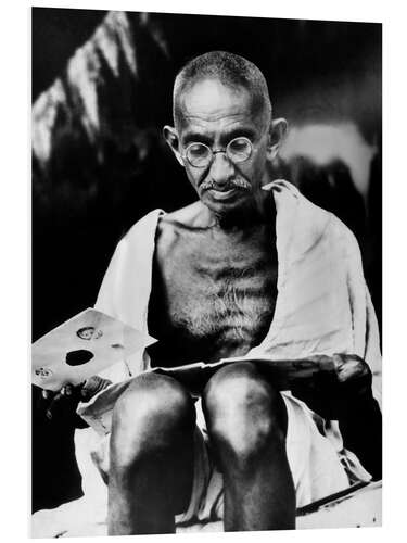 Foam board print Mahatma Gandhi