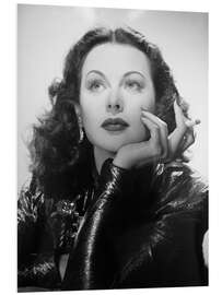 Foam board print Hedy Lamarr