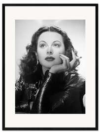 Ingelijste kunstdruk Hedy Lamarr