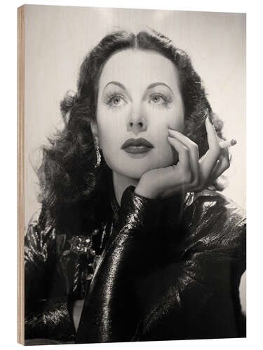 Holzbild Hedy Lamarr