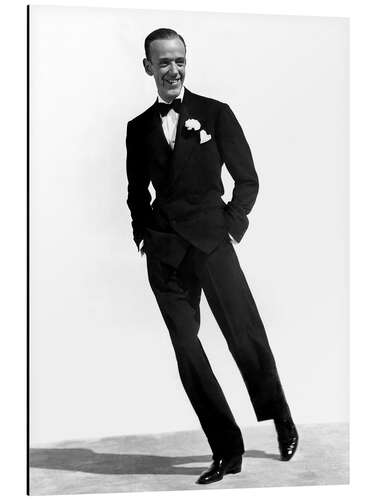 Cuadro de aluminio Fred Astaire in Black