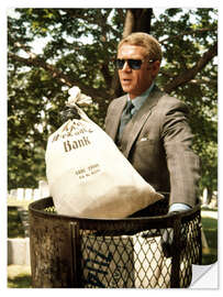 Wandsticker Steve McQueen, Die Thomas Crown Affäre