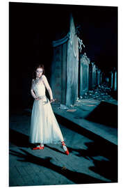 Foam board print The Red Shoes, Moira Shearer