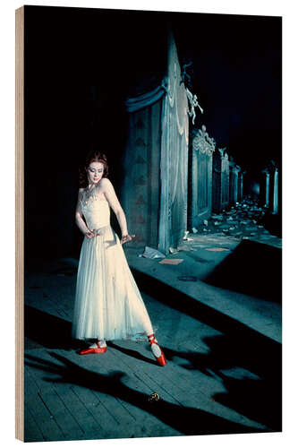 Puutaulu The Red Shoes, Moira Shearer