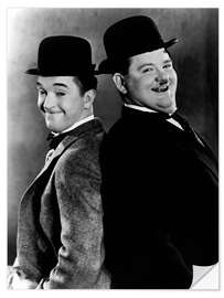 Wall sticker Laurel &amp; Hardy