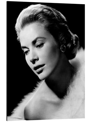 Tableau en aluminium Grace Kelly Diva