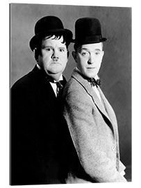 Cuadro de plexi-alu Oliver Hardy &amp; Stan Laurel