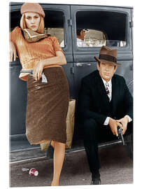 Acrylglas print Bonnie and Clyde
