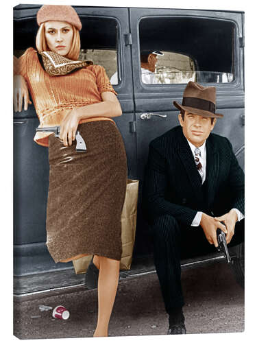 Obraz na płótnie Bonnie and Clyde