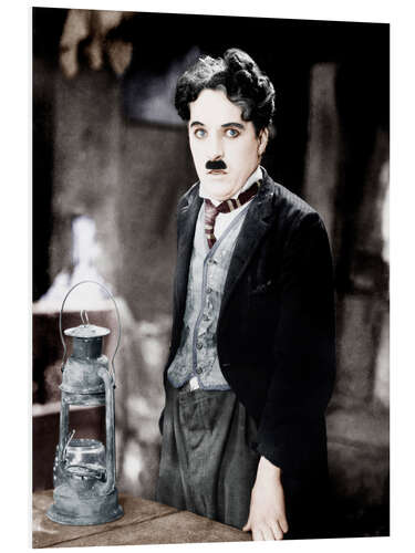 PVC-taulu Charles Chaplin Movie Scene