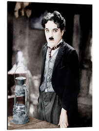 Magnettafel Charles Chaplin Filmszene