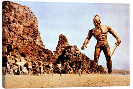 Lærredsbillede Jason and the Argonauts, the bronze giants in 1963