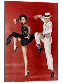 Magnettafel Den Zug, von links: Cyd Charisse, Fred Astaire, 1953