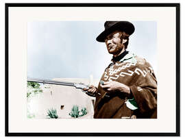 Impresión de arte enmarcada For a few dollars more