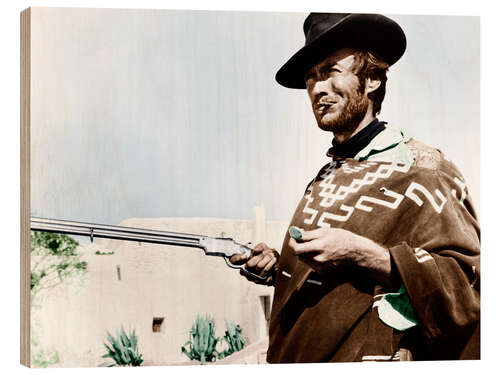 Cuadro de madera For a few dollars more