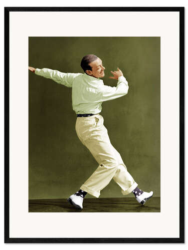 Framed art print Fred Astaire Dancing