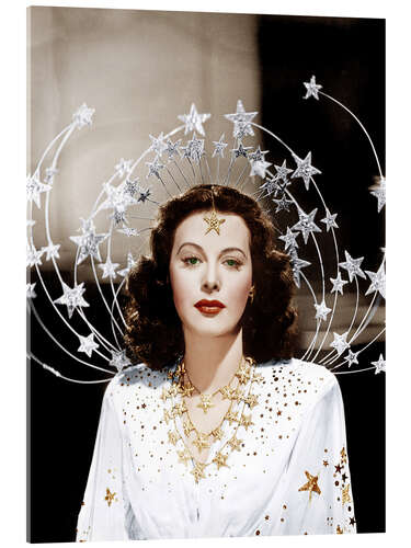 Acrylic print Hedy Lamarr