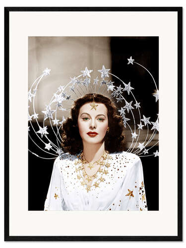 Gerahmter Kunstdruck Hedy Lamarr