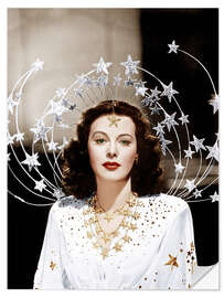 Selvklebende plakat Hedy Lamarr