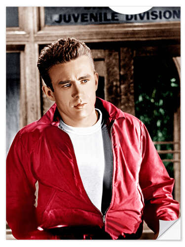Vinilo para la pared Rebel Without a Cause - James Dean, 1955