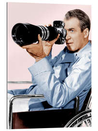 Galleritryck REAR WINDOW, James Stewart, 1954