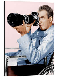 Magnettafel REAR WINDOW, James Stewart, 1954