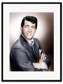 Impressão artística com moldura Dean Martin