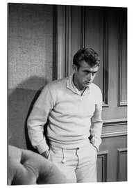 Alubild James Dean Intensiver Blick