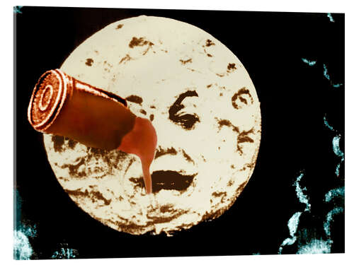Quadro em acrílico A Trip to the Moon