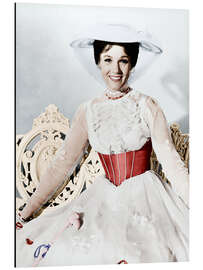 Aluminiumsbilde Julie Andrews som Mary Poppins