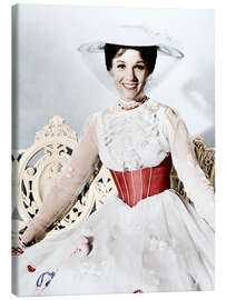 Canvastavla Julie Andrews as Mary Poppins