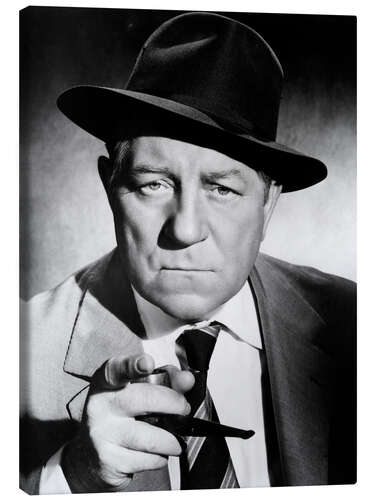 Leinwandbild Kommissar Maigret, Jean Gabin, 1958