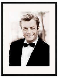 Gerahmter Kunstdruck Marcello Mastroianni