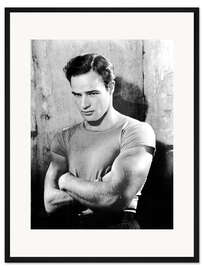 Gerahmter Kunstdruck Marlon Brando - A Streetcar Named Desire II