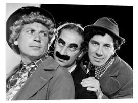 Foam board print The Marx Brothers