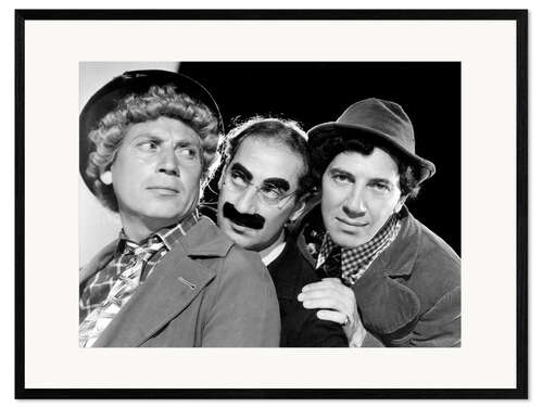 Framed art print The Marx Brothers