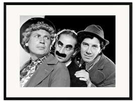 Impression artistique encadrée Les Marx Brothers