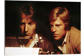 Gallery print ALL THE PRESIDENT&#039;S MEN, Robert Redford, Dustin Hoffman, 1976