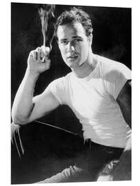 Foam board print Marlon Brando
