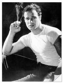Wandsticker Marlon Brando